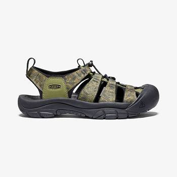 KEEN Newport H2 - Zelene Casual Obuv Panske, K0035SK